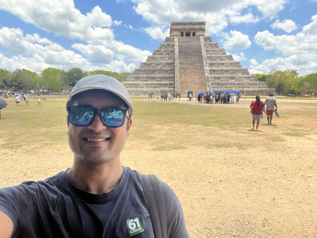 Neil at Chichen Itza